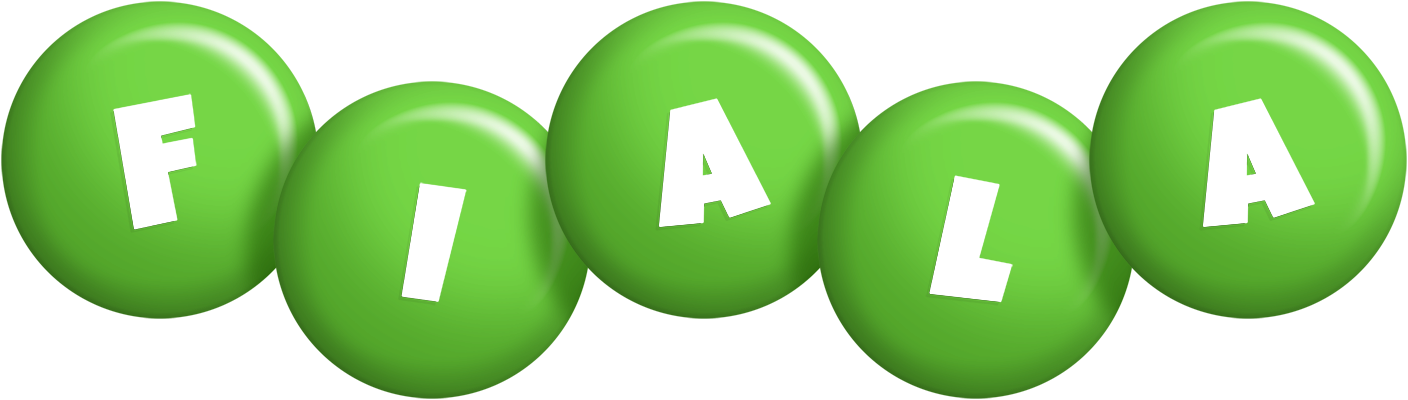 Fiala candy-green logo