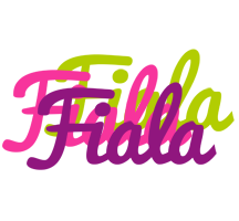 Fiala flowers logo