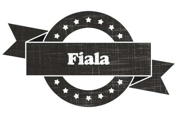 Fiala grunge logo