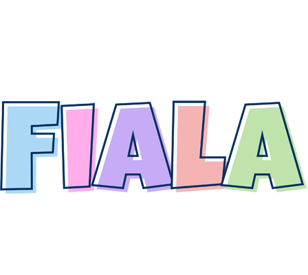 Fiala pastel logo