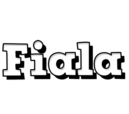 Fiala snowing logo