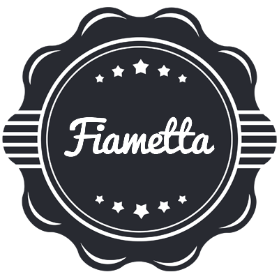Fiametta badge logo