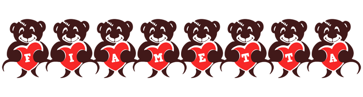 Fiametta bear logo