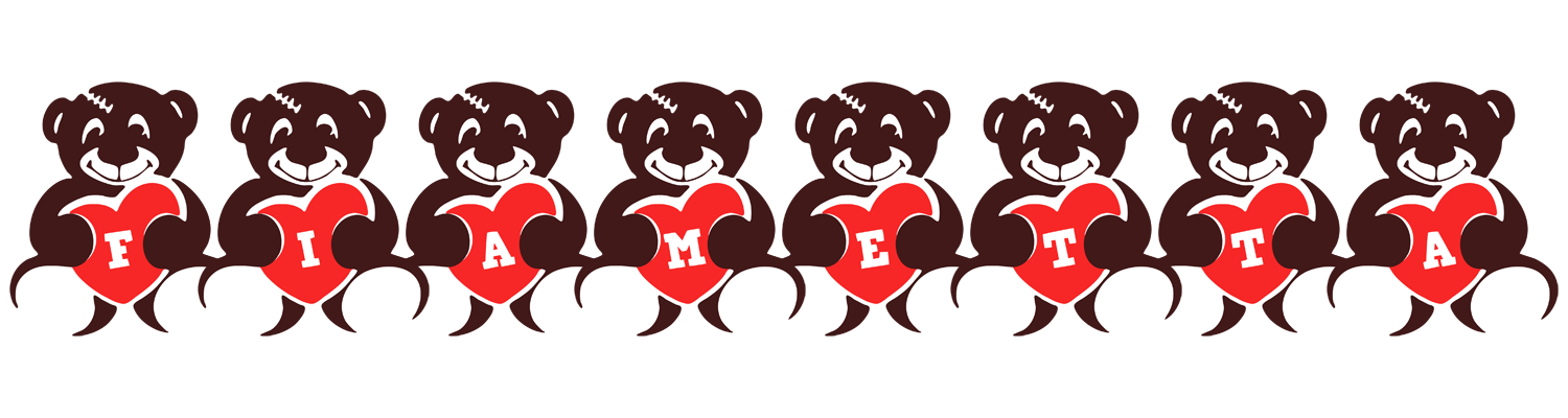 Fiametta bear logo
