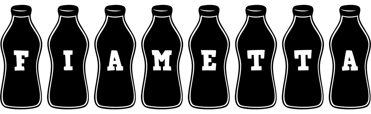Fiametta bottle logo