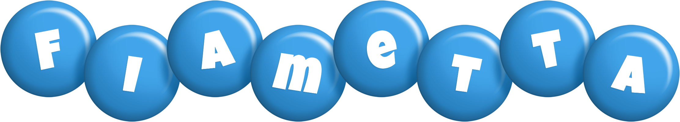 Fiametta candy-blue logo