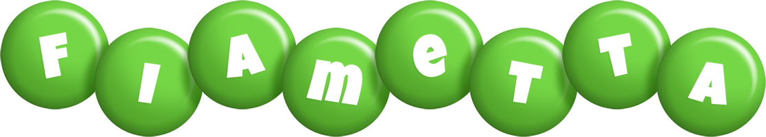 Fiametta candy-green logo