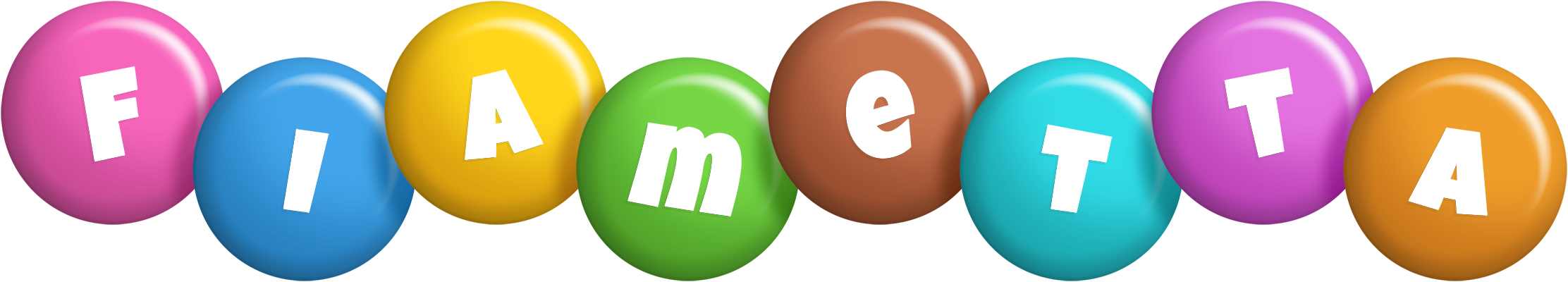 Fiametta candy logo