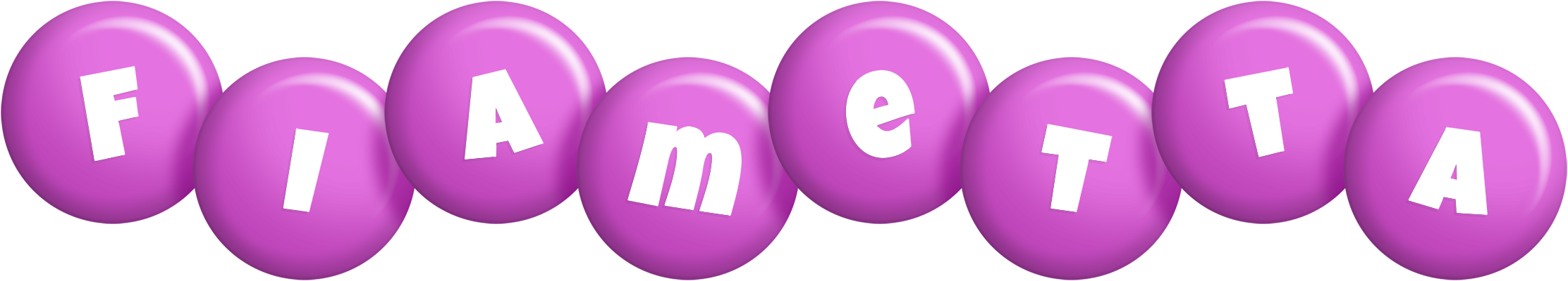 Fiametta candy-purple logo