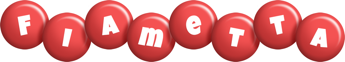 Fiametta candy-red logo