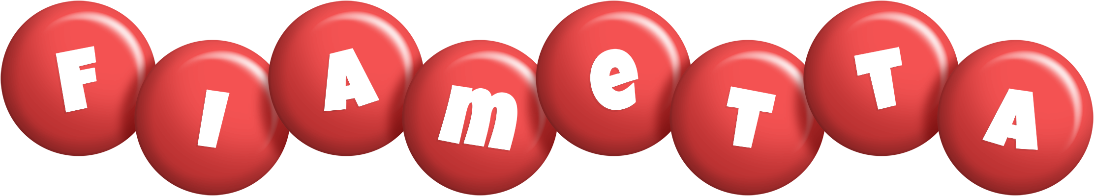 Fiametta candy-red logo