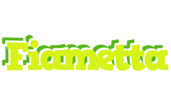 Fiametta citrus logo