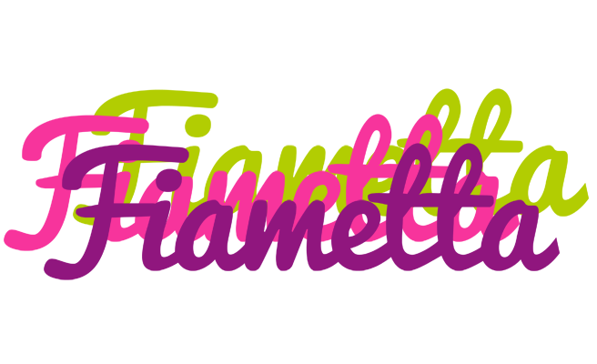 Fiametta flowers logo