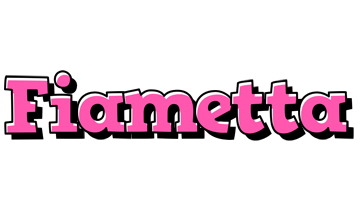 Fiametta girlish logo