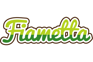 Fiametta golfing logo