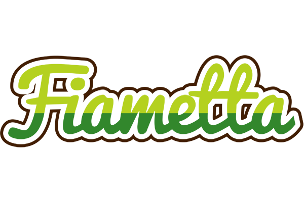 Fiametta golfing logo