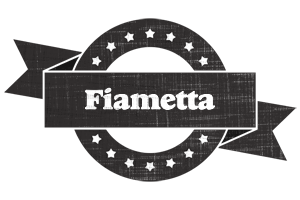 Fiametta grunge logo