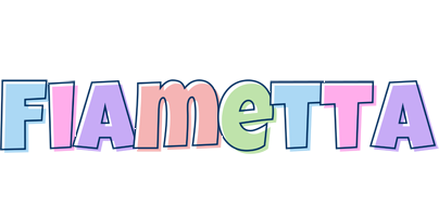 Fiametta pastel logo