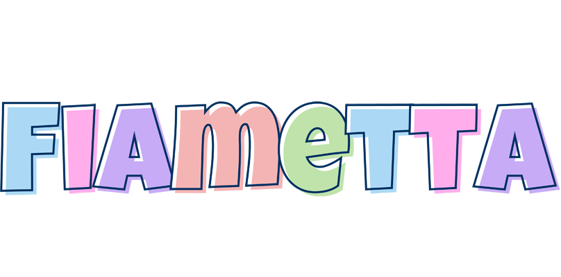 Fiametta pastel logo