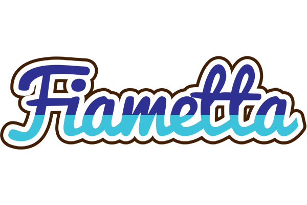 Fiametta raining logo