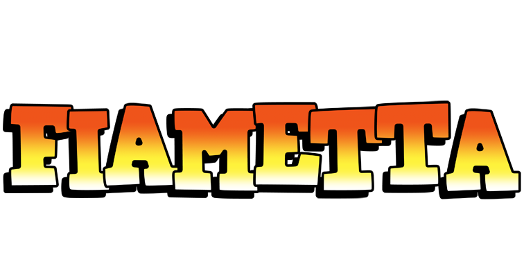 Fiametta sunset logo