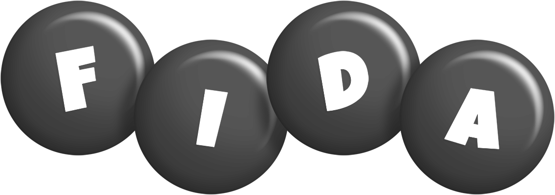 Fida candy-black logo
