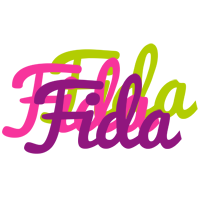 Fida flowers logo