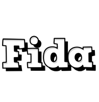 Fida snowing logo