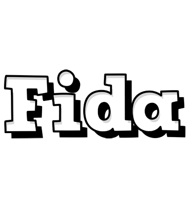 Fida snowing logo