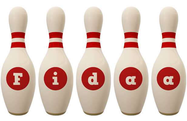 Fidaa bowling-pin logo