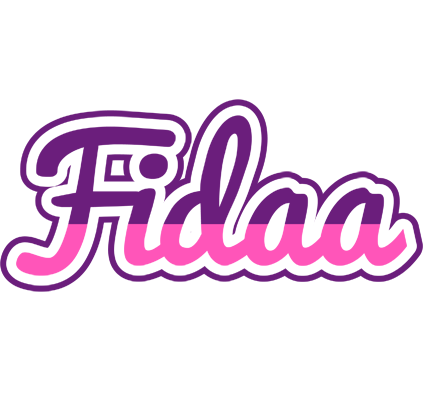 Fidaa cheerful logo