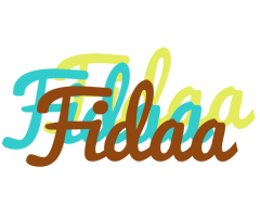 Fidaa cupcake logo