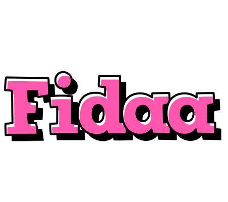 Fidaa girlish logo