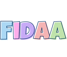 Fidaa pastel logo