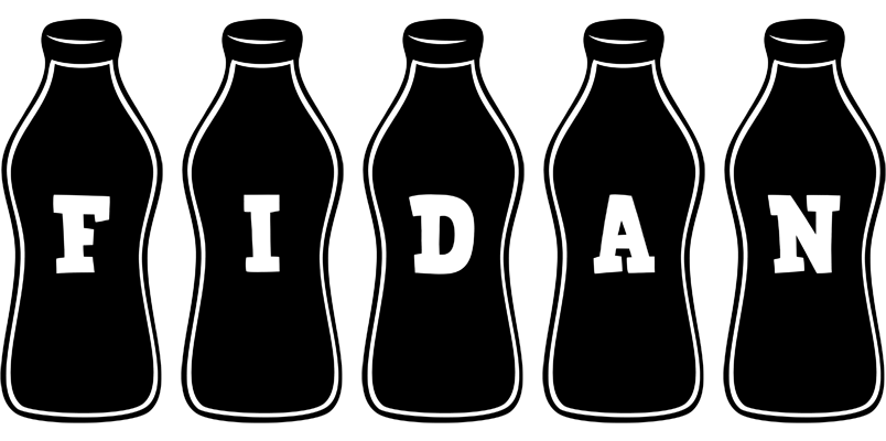 Fidan bottle logo
