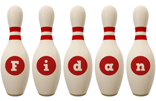 Fidan bowling-pin logo