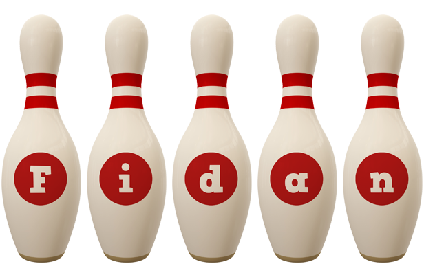 Fidan bowling-pin logo