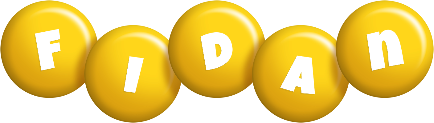 Fidan candy-yellow logo