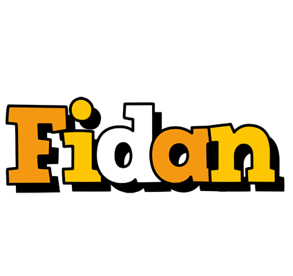 Fidan cartoon logo
