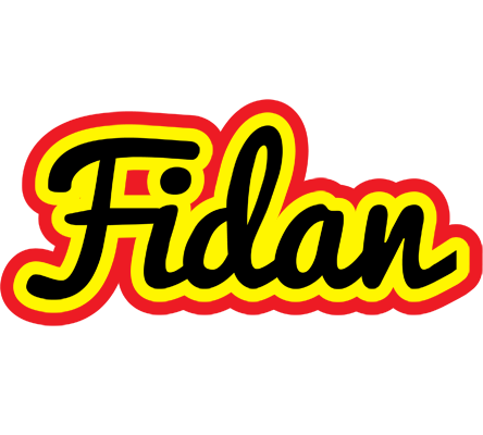 Fidan flaming logo