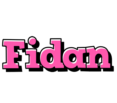 Fidan girlish logo