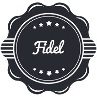 Fidel badge logo