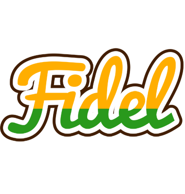 Fidel banana logo