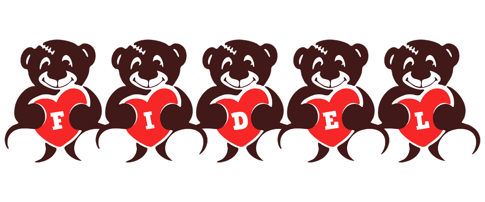 Fidel bear logo
