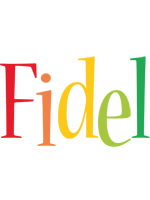 Fidel birthday logo