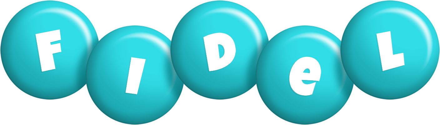 Fidel candy-azur logo