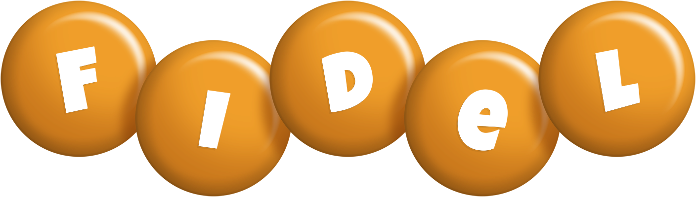 Fidel candy-orange logo