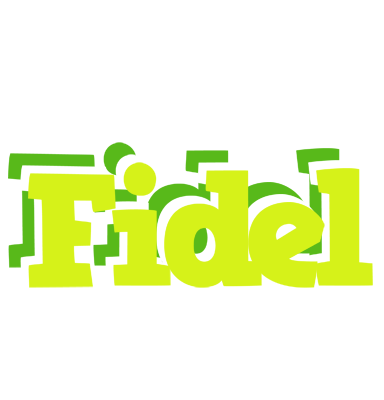 Fidel citrus logo