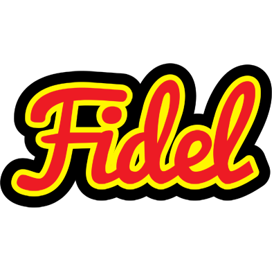 Fidel fireman logo