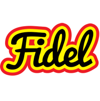 Fidel flaming logo